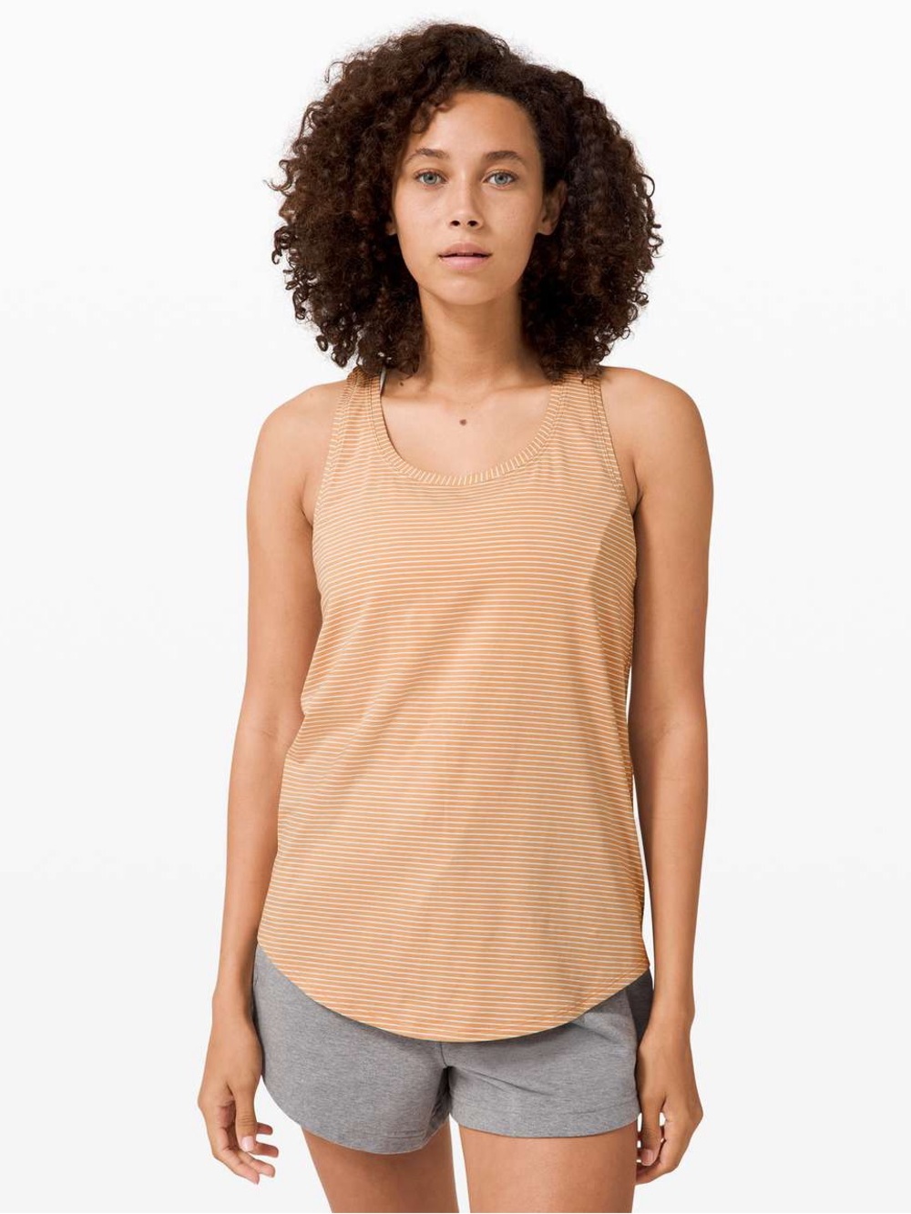 Lululemon Love Tank *Pleated
Hype Stripe Beech Wood White